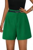 Summer Elastic High Waisted Wide Leg Shorts