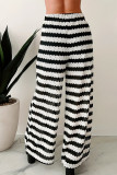 Striped Knitted Hollow Beach Sunscreen Pants