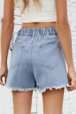 Fashion Summer Washed Versatile Denim Shorts