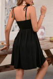 Summer Floral Print Sleeveless Casual Camisole Dress