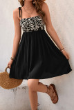 Summer Floral Print Sleeveless Casual Camisole Dress