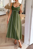 Vacation Style Casual Camisole Sleeveless Dress