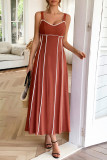 Vacation Style Casual Camisole Sleeveless Dress