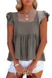 Square Neck Loose Versatile Sleeveless Vest