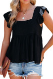 Square Neck Loose Versatile Sleeveless Vest