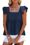 Square Neck Loose Versatile Sleeveless Vest