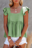 Square Neck Loose Versatile Sleeveless Vest