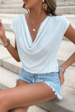 Summer Rhinestone Short Sleeved T-Shirt