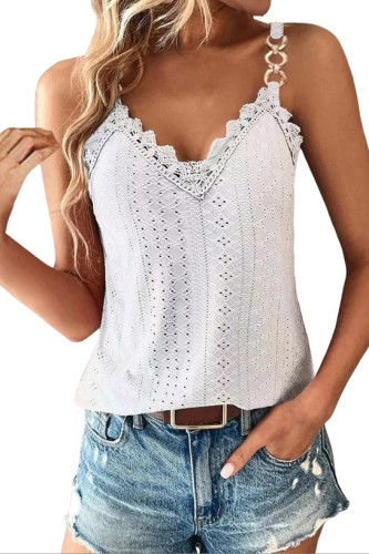 Summer V-Neck Lace Camisole Sleeveless Vest