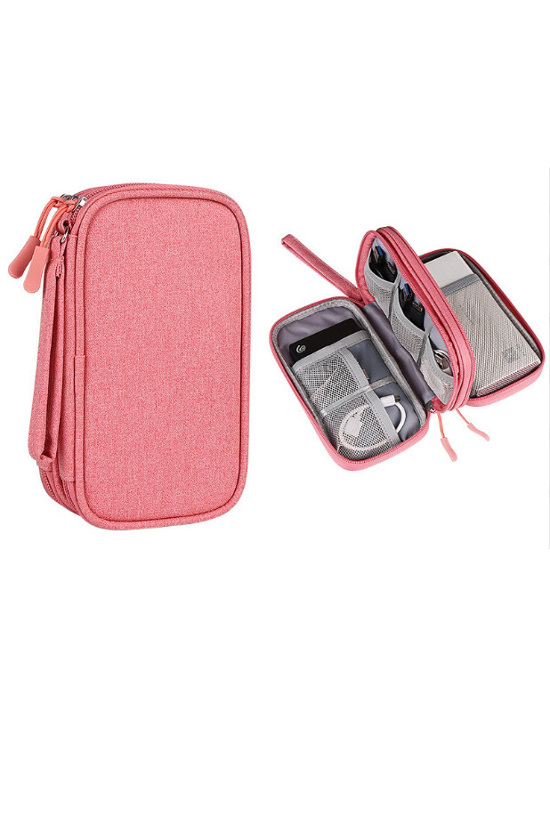 Multi Functional Double-Layer Digital Storage Bag