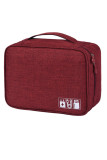 Portable Waterproof Data Cable Charger Storage Bag