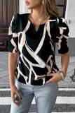 Holiday Style Printed Lantern Short Sleeved T-Shirt
