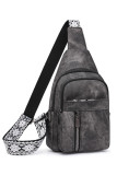 Retro PU Outdoor Cycling Sports Shoulder Bag