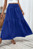 Summer Floral Print High Waisted Skirt