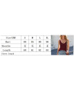 Solid Color V-Neck Hollow Sleeveless Knitted Vest