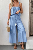 Tank Top Wide Leg Pants Two-Piece Set