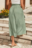 High Waisted Solid Color Split Skirt 