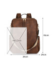 Retro Style Multifunctional PU Backpack