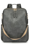Retro Style Multifunctional PU Backpack