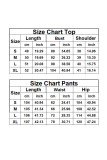 V-Neck Vest Long Pants Two-Piece Set