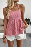 Summer Retro Style Printed Sleeveless Tank Top
