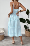 Summer Striped Camisole Sleeveless Dress
