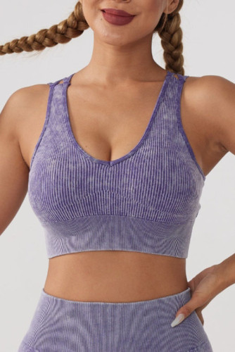 Summer V-Neck Sleeveless Yoga Sports Vest