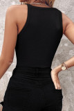 Summer Casual Short Sleeved Vest