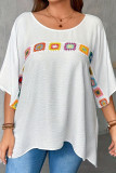 Large Size Bat Short Sleeved Round Neck T-Shirt