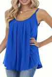 Solid Color Plus Size Sleeveless Ttank Top