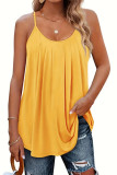 Solid Color Plus Size Sleeveless Ttank Top