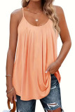 Solid Color Plus Size Sleeveless Ttank Top