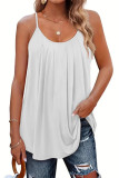 Solid Color Plus Size Sleeveless Ttank Top