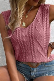 Summer V-Neck Sleeveless Knitted Vest