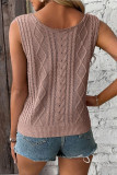 Summer V-Neck Sleeveless Knitted Vest