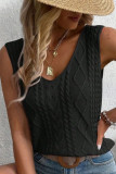 Summer V-Neck Sleeveless Knitted Vest