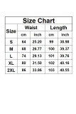 Elastic High Waisted Loose Pocket Pants