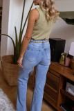 Sleeveless Round Neck Knitted Sweater Vest