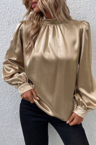 Solid Color Lantern Long Sleeved T-Shirt
