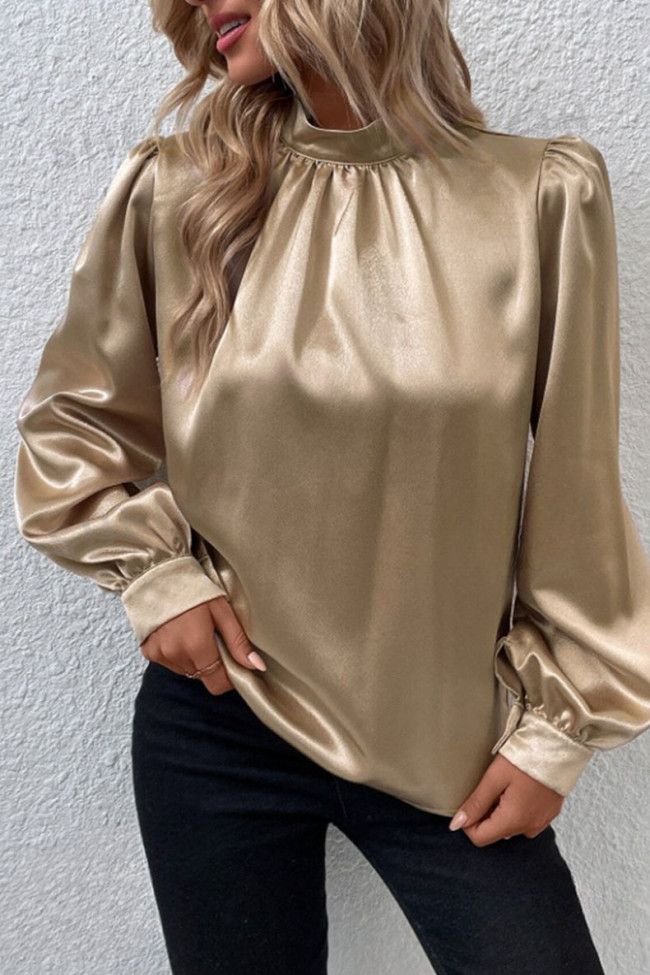 Solid Color Lantern Long Sleeved T-Shirt