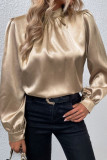 Solid Color Lantern Long Sleeved T-Shirt