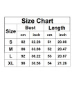 Sleeveless Round Neck Knitted Sweater Vest