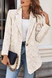 Lace Long Sleeved Slimming Cardigan Suit