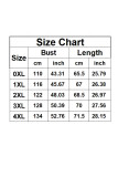 Large Size Printed V-Neck Short Sleeved Shirt