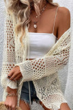 Knitted Hollow Bikini Beach Cover Shirt