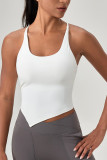 Yoga Sports Crop Top With Built-in Bra For Women