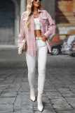 Checkered Printed Long Sleeved Pocket Shirt