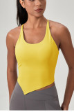 Yoga Sports Crop Top With Built-in Bra For Women