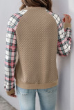 Retro Style Printed Long Sleeved Sweatshirt