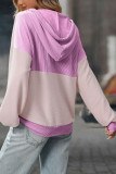 Autumn Winter Pocket Long Sleeved Hooded Sweatshirt